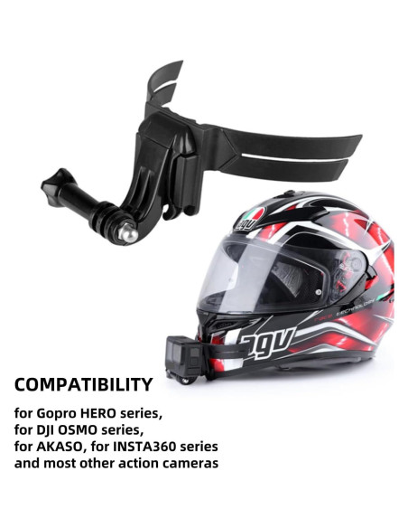 Soporte de Barbilla para Casco Genérico con Liberación Rápida