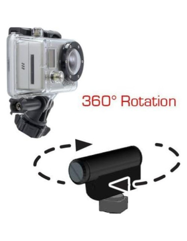 Soporte Telescópico ChargerCity para Reposacabezas GoPro