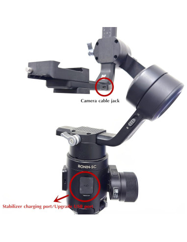 Cable de Control de Cámara USB-C para DJI Ronin-SC 35cm