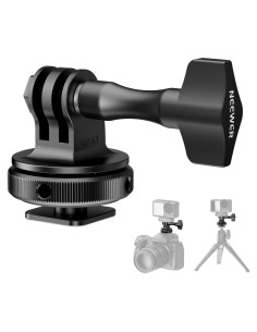 Adaptador de Montaje en Zapata Fría NEEWER GP-63 para Cámaras de Acción