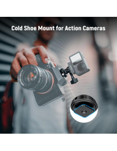 Adaptador de Montaje en Zapata Fría NEEWER GP-63 para Cámaras de Acción 2