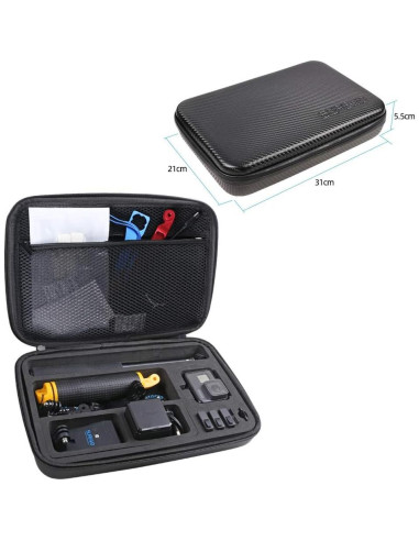 Funda Impermeable Grande SUREWO para GoPro y Accesorios