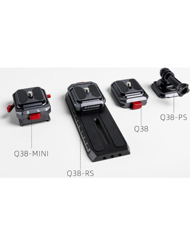 Adaptador de Montaje en Trípode IFOOTAGE Q38-SP para Cámara de Acción