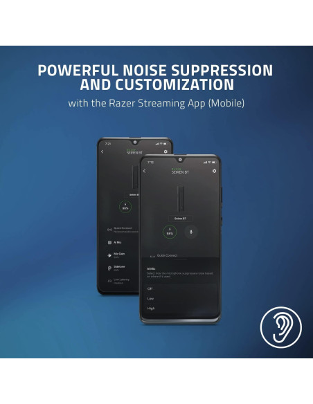 Micrófono Bluetooth Razer Seiren BT Lavalier Inalámbrico