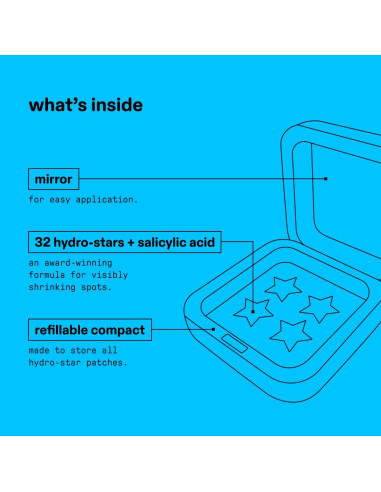 Paquete Starface de Cuidado de Piel: Parches Hydro-Star y Black Star