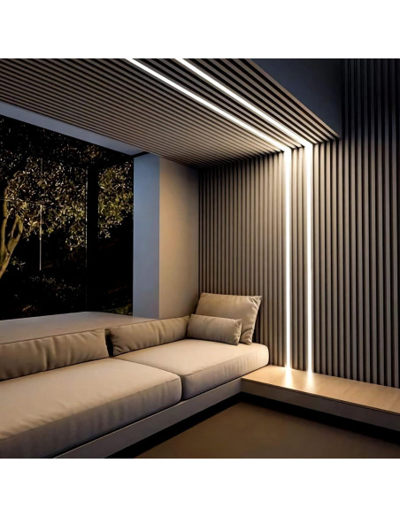 Luces de Cuerda LED Neón Shine Decor 150FT IP65 6500K Frío