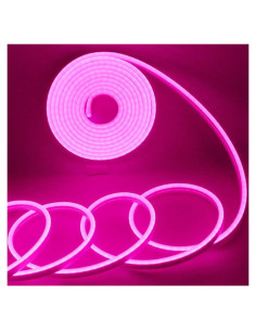 Tira LED de neón rosa 5M EverBright 600 LEDs IP67