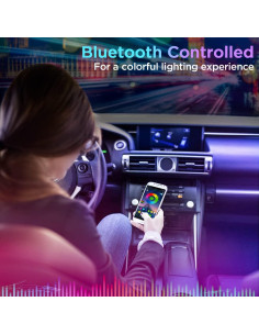 Luces LED de Interior Xprite Dreamcolor con Control Remoto y APP 2