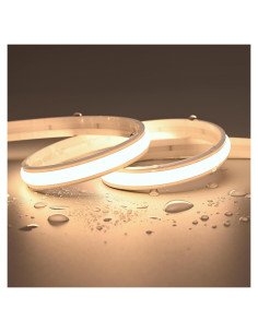 Tira LED de neón JOYLIT 24V 5M 240LEDs/M 3000K Blanco cálido