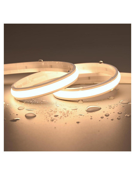 Tira LED de neón JOYLIT 24V 5M 240LEDs/M 3000K Blanco cálido