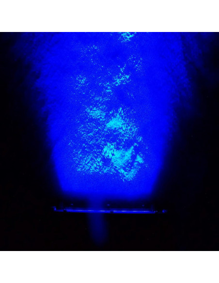 AUXMOTEC Barra de Luz LED Azul 36W 7200Lm 12V 24V Off-Road