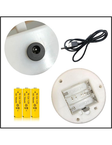 Luz de Neón LED Durazno GUOCHENG Decorativa 25.4 cm