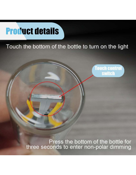 Luz de Ambiente Interior de Coche LED KITUREK USB Luz Cálida