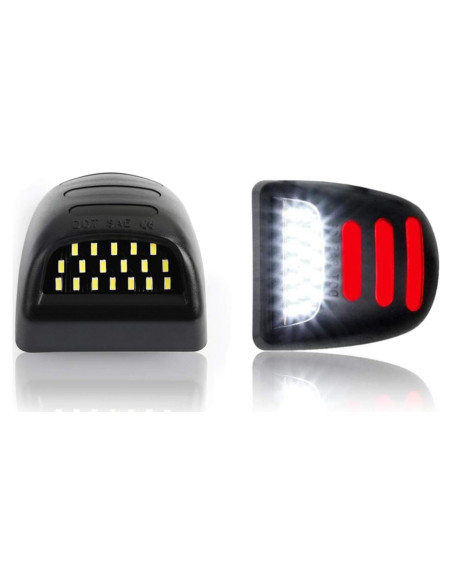 Luces LED de Placa D-Lumina para Chevy Silverado y GMC 6000K
