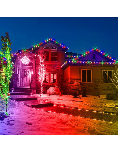 Luces de Cuerda LED 10m GLPE RGB 18 Colores USB Impermeables