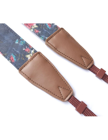 Correa de cámara Alled ajustable floral vintage para DSLR