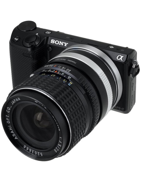 Adaptador de Montura Fotodiox PKAF para Cámaras Sony E-Mount