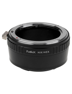 Adaptador Fotodiox Nikon F a Sony E-Mount - Enfoque Infinito
