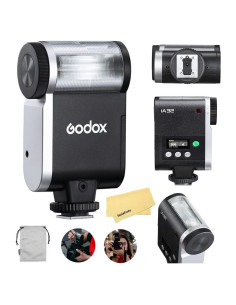 Flash Godox iA32 para Cámaras DSLR - 490 Destellos, 2.5s Reciclaje