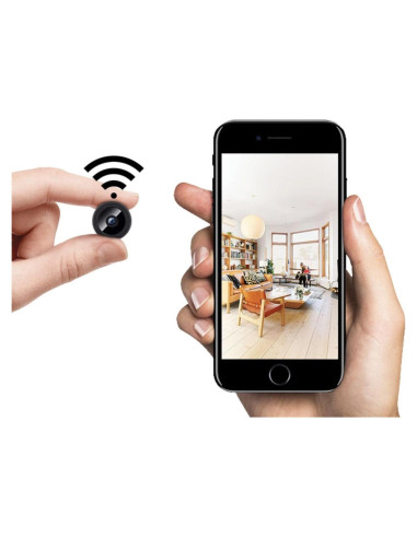 Cámara Espía WiFi 1080P BVYY Mini Oculta Interior con Detección de Movimiento