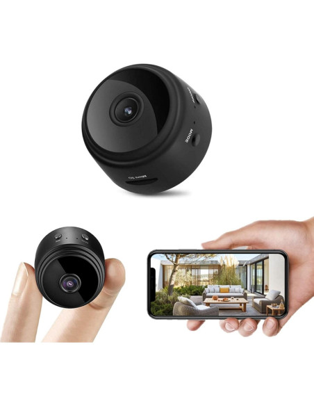 Cámara Espía WiFi 1080P BVYY Mini Oculta Interior con Detección de Movimiento