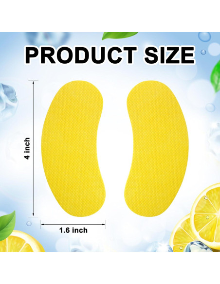 20 Calcomanías Desodorantes para Zapatos Cutecrop Aroma Limón