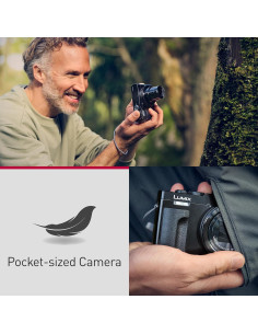 Cámara Compacta Panasonic LUMIX ZS99 Plata 30x Zoom 4K 2