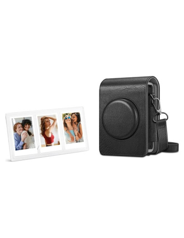 Funda Fintie para Cámara Fujifilm Instax Mini EVO + Marco 3 Rejillas