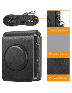 Funda Fintie para Cámara Fujifilm Instax Mini EVO + Marco 3 Rejillas 2