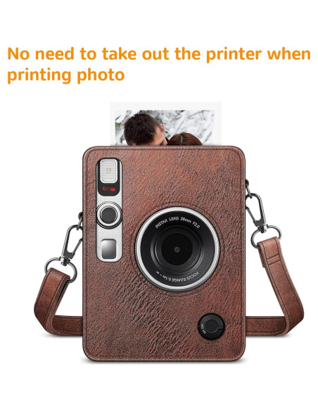 Funda Fintie para Cámara Fujifilm Instax Mini EVO + 5 Marcos Magnéticos