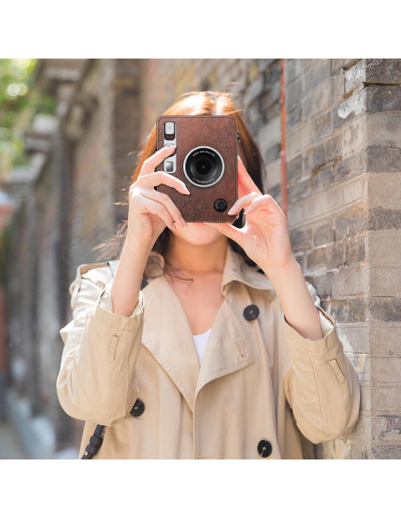 Funda Fintie para Cámara Fujifilm Instax Mini EVO + 5 Marcos Magnéticos