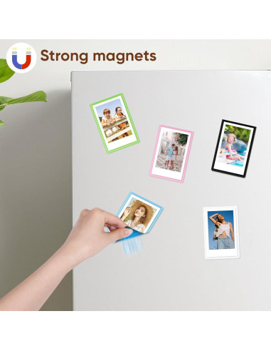 Funda Fintie para Cámara Fujifilm Instax Mini EVO + 5 Marcos Magnéticos