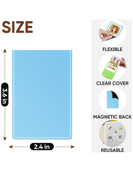 Funda Fintie para Cámara Fujifilm Instax Mini EVO + 5 Marcos Magnéticos