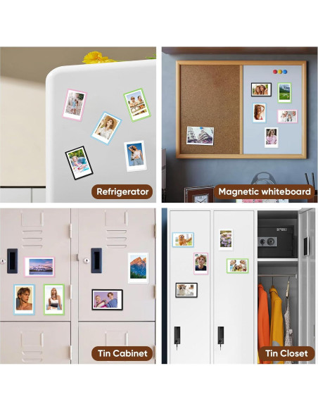 Funda Fintie para Cámara Fujifilm Instax Mini EVO + 5 Marcos Magnéticos