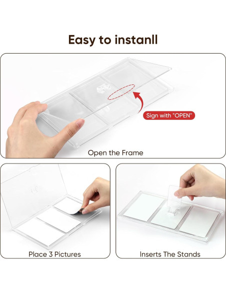 Funda Fintie para Cámara Fujifilm Instax Mini EVO + Marco 3 Rejillas