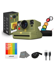 Cámara Instantánea Now+ Gen 2 Lumintrail Verde Bosque