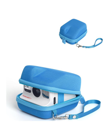 Funda rígida Polaroid Go Generación 2 con correa - Azul