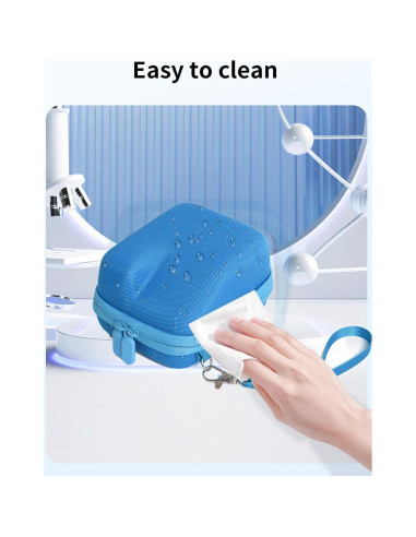 Funda rígida Polaroid Go Generación 2 con correa - Azul