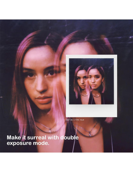 Cámara Instantánea Polaroid Now+ Gen 3 i-Type + 8 Películas Color