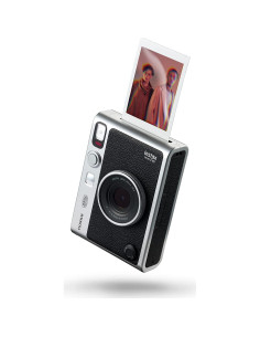 Cámara Instantánea Híbrida Fujifilm Instax Mini EVO Negra + 20 Películas + Estuche + Álbum + Micro SD 32GB 2