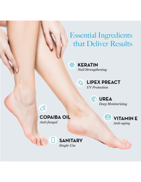 Bodipure Máscara Hidratante para Pies 12 Pares Queratina Vitamina E