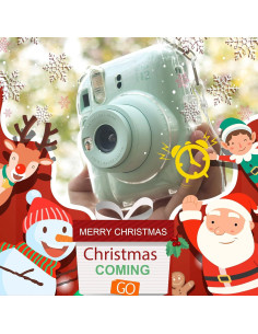 Kit de Accesorios CAIYOULE para Cámara Instax Mini 12 - Funda, Álbum y Stickers 2