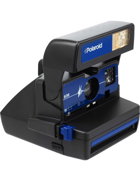 Cámara de película instantánea Polaroid 636 Azul 0.76kg