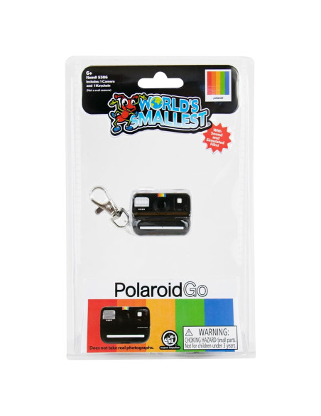 Cámara Polaroid Go Miniatura Negra - Réplica Juguete