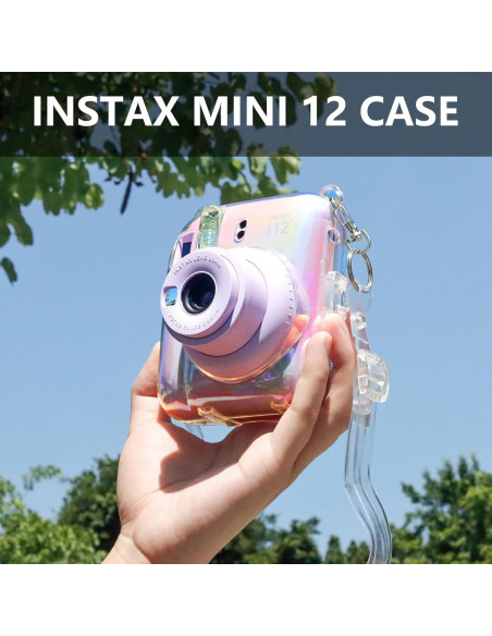 Funda Protectora Transparente WOGOZAN para Fujifilm Instax Mini 12