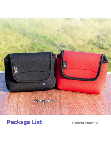 Funda Neopreno Suave para Cámara Leica SOFORT 2 ROJO