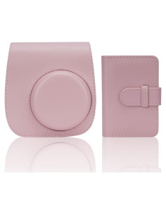 Funda de Cámara Instantánea Frankmate Rosa para Fujifilm Instax Mini 11/9/8/8+
