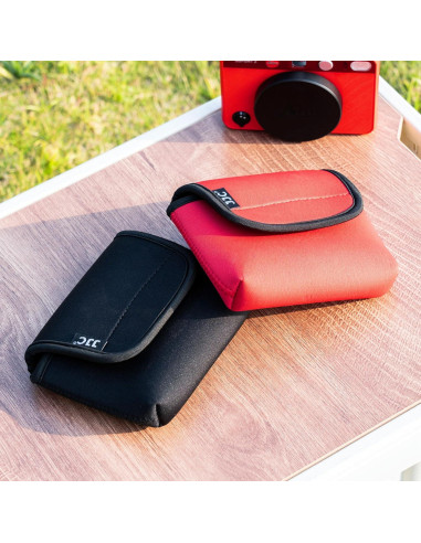 Funda Neopreno Suave para Cámara Leica SOFORT 2 ROJO