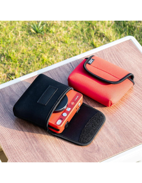 Funda Neopreno Suave para Cámara Leica SOFORT 2 ROJO