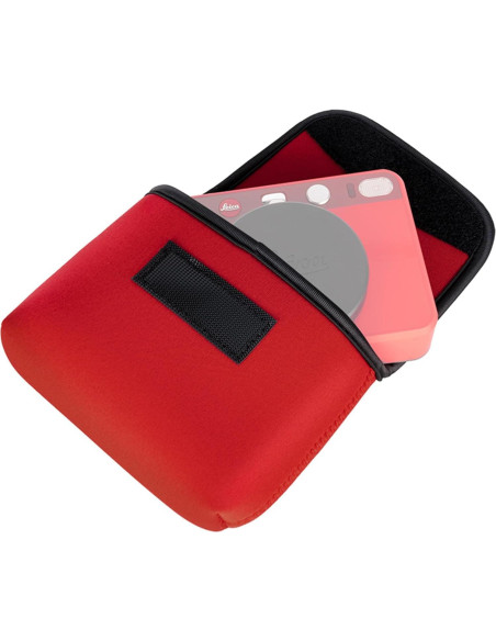 Funda Neopreno Suave para Cámara Leica SOFORT 2 ROJO